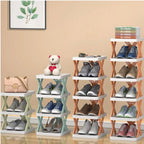 X-Shaped Shoe Rack