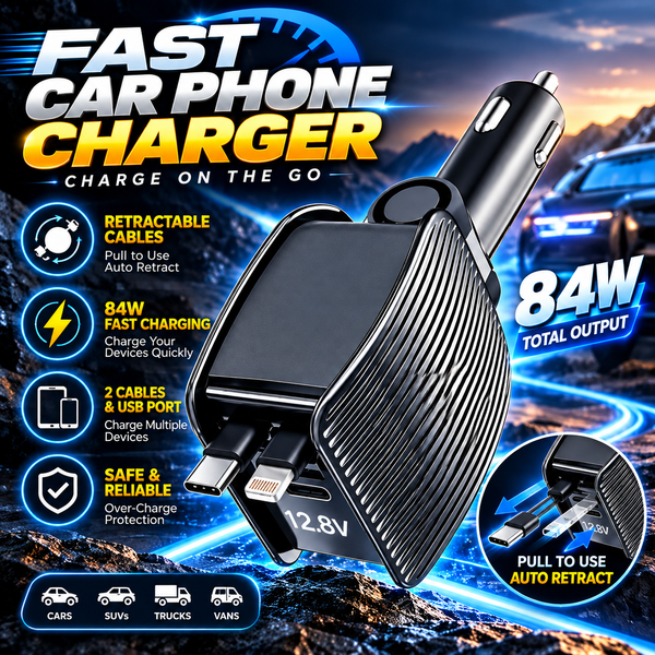Retractable Car Charger